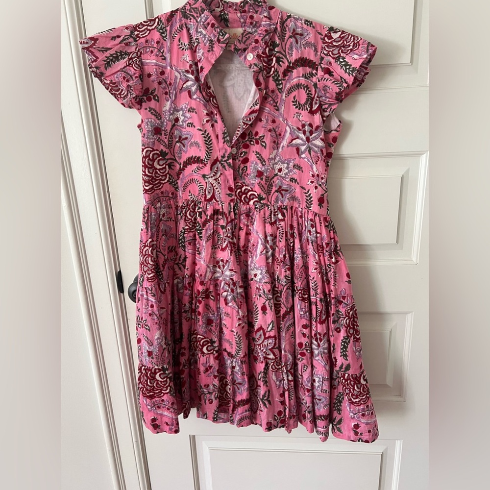 Lilbelle Pink Floral Mini Dress